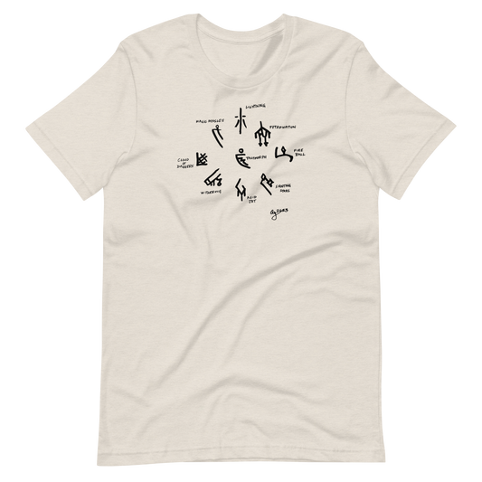 Glyphs of Power - Unisex Tee